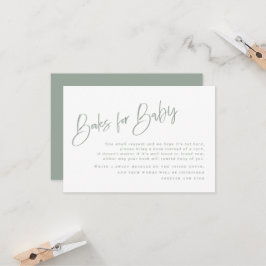 De Blauwe/Groene Boeken van het Baby shower van de