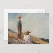 De blauwe jongen briefkaart (Voorkant / Achterkant)