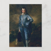 De blauwe jongen briefkaart (Voorkant)