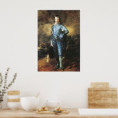 De blauwe jongen, c. 1770 Thomas Gainsborough Poster (Keuken)