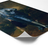 De blauwe jongen poster (Hoek)