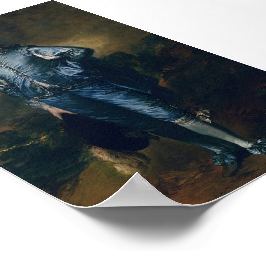 De blauwe jongen poster (Hoek)