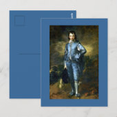 De Blauwe Jongen van Thomas Gainsborough Briefkaart (Voorkant / Achterkant)