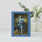 De Blauwe Jongen van Thomas Gainsborough Briefkaart (Staand voorkant)