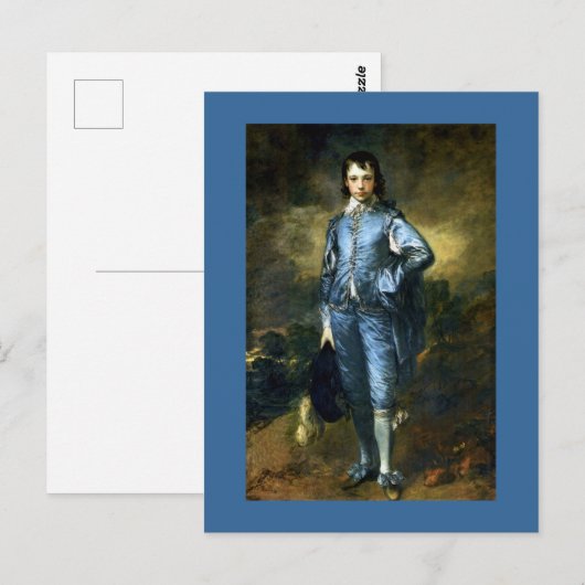 De Blauwe Jongen van Thomas Gainsborough Briefkaart (Voorkant / Achterkant)