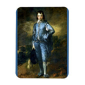 De blauwe jongen van Thomas Gainsborough Magneet (Verticaal)