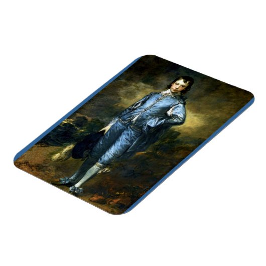 De blauwe jongen van Thomas Gainsborough Magneet (Linkerzijde)