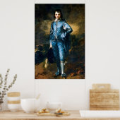 De blauwe jongen van Thomas Gainsborough Poster (Keuken)