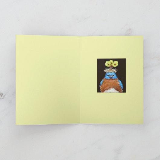 De blauwe kaart (Binnen)