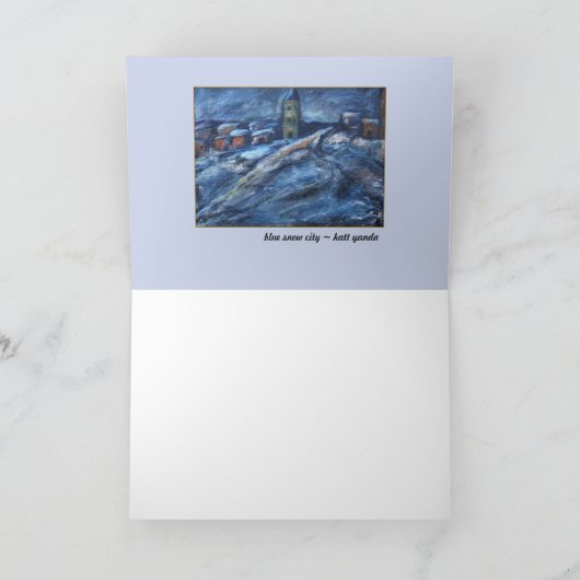 De blauwe Kaart van de Kunst van de Stad van de (Binnen)