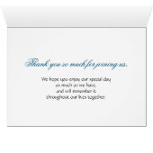 De blauwe Kaart van de Lijst van de Bloem van de (Binnen Horizontaal (Onder))