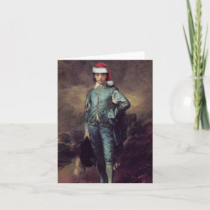 De blauwe Kaart van de Nota van de Kerstman van de