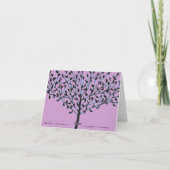 De blauwe Kaart van de Pascha van de Boom van het (Achterkant)