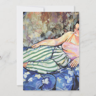 De blauwe kamer van Suzanne Valadon Kaart