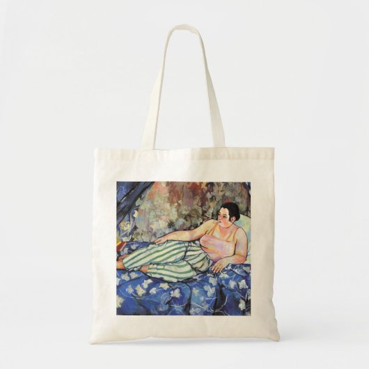 De blauwe kamer van Suzanne Valadon Tote Bag (Voorkant)