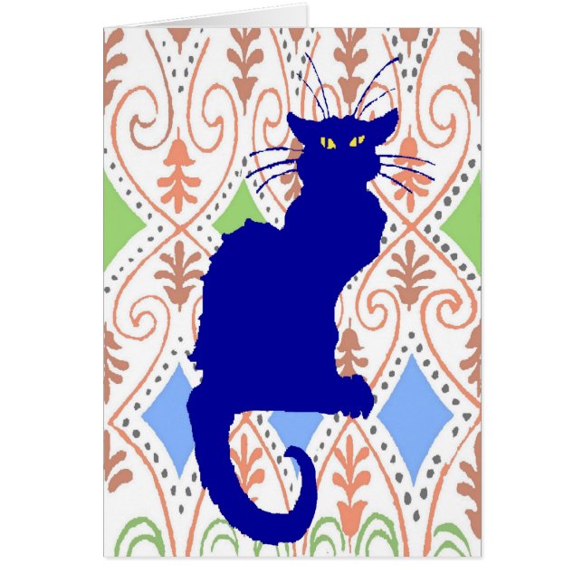 De blauwe kat (Voorkant)