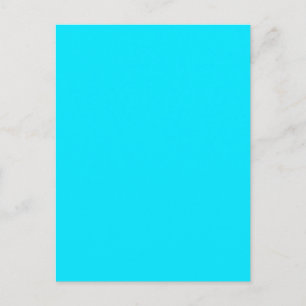De blauwe kleur van Turquoise Sky past dit aan Briefkaart
