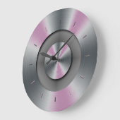 De blauwe Klok van de Muur van het Metaal van Faux (Hoek)