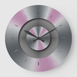 De blauwe Klok van de Muur van het Metaal van Faux