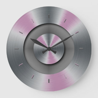 De blauwe Klok van de Muur van het Metaal van Faux