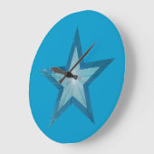 De blauwe klok van de Ster om blauw (Hoek)