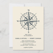 De blauwe kompas | Uitnodiging tot weddenschappen (Voorkant)