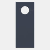 De blauwe krab | Huwelijksgast Deurhanger (Achterkant)