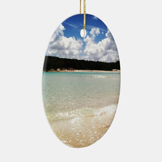 De blauwe lagune keramisch ornament (Rechts)