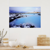 De blauwe lagune poster (Keuken)