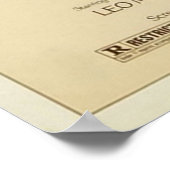 De blauwe lagune poster (Hoek)