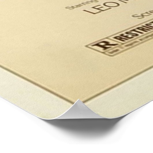 De blauwe lagune poster (Hoek)