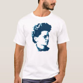 De blauwe leon t-shirt (Voorkant)