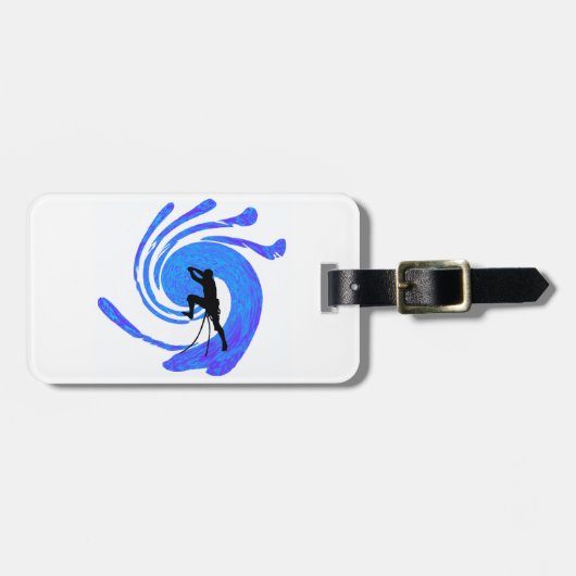 DE BLAUWE LIJN BAGAGELABEL (Voorkant horizontaal)