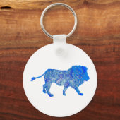 DE BLAUWE LION SLEUTELHANGER (Voorkant)