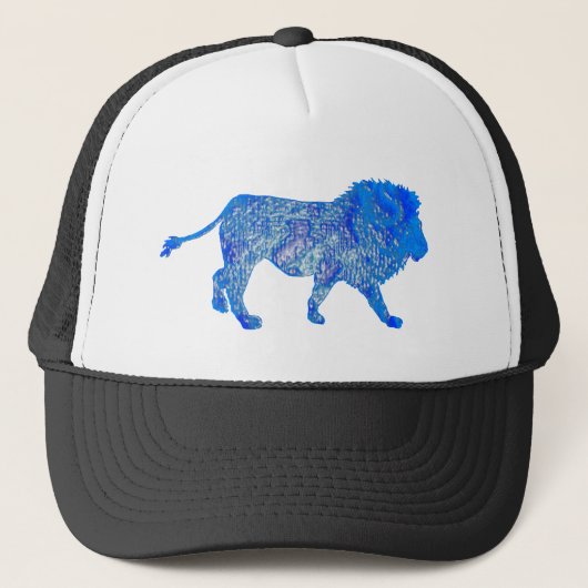 DE BLAUWE LION TRUCKER PET (Voorkant)