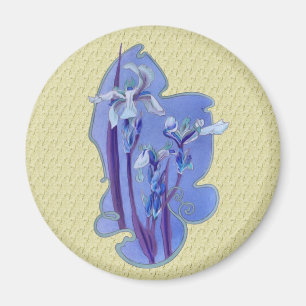 De blauwe Magneet van het Ontwerp van de Iris