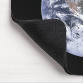 "De blauwe marmer" Aarde lijkt van Apollo 17 Muismat (Hoek)