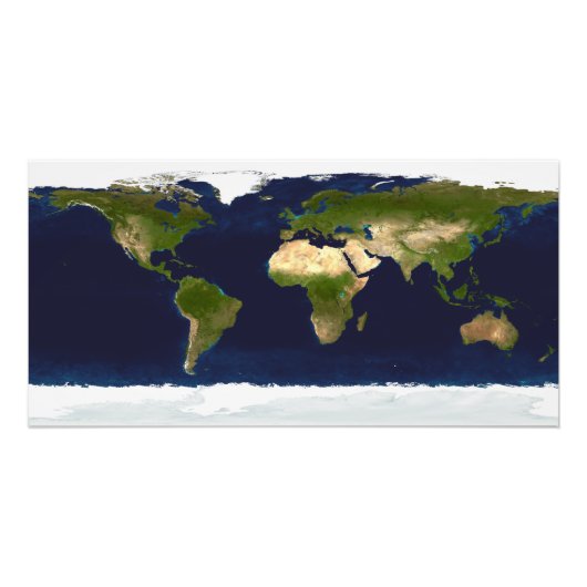 De blauwe marmer foto afdruk (Voorkant)