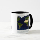 De blauwe marmer mok (Voorkant rechts)