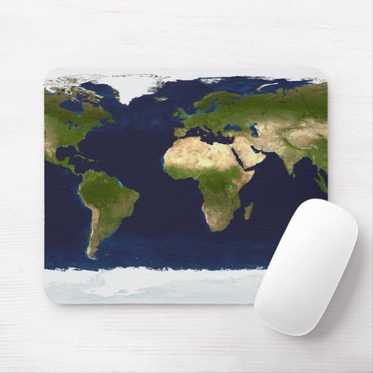 De blauwe marmer muismat (Met muis)