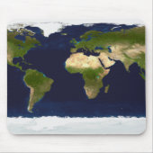 De blauwe marmer muismat (Voorkant)