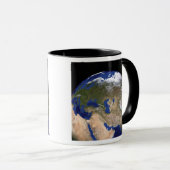 De blauwe marmer van de volgende generatie Aarde Mok (Voorkant rechts)