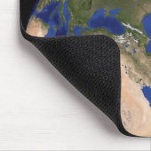 De blauwe marmer van de volgende generatie Aarde Muismat (Hoek)