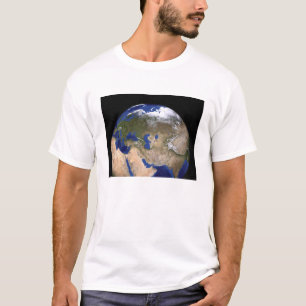 De blauwe marmer van de volgende generatie Aarde T-shirt