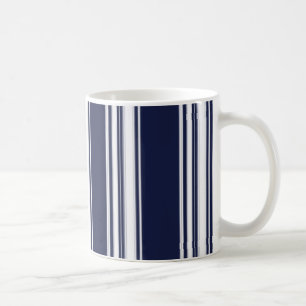 De blauwe Mok van Strepen