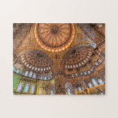De blauwe moskee Istanbul Legpuzzel (Horizontaal)