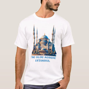 De Blauwe Moskee Istanbul Turkije T-shirt