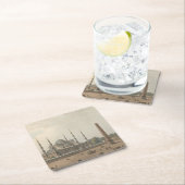 De blauwe moskee van Sultan Ahmed, Istanbul, Turki Kartonnen Onderzetters (Insitu)