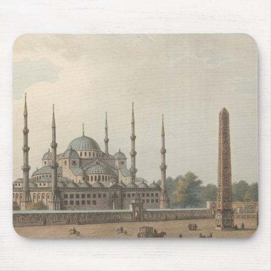 De blauwe moskee van Sultan Ahmed, Istanbul, Turki Muismat (Voorkant)
