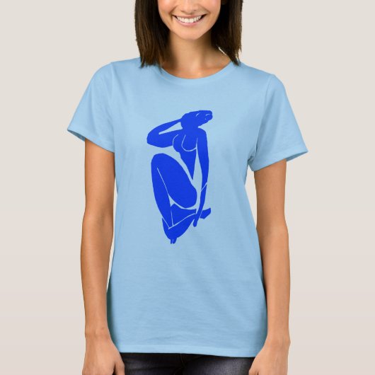 De Blauwe Muze T-shirt (Voorkant)
